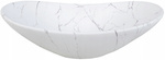Umywalka nablatowa LENA 62cm Biały Mat