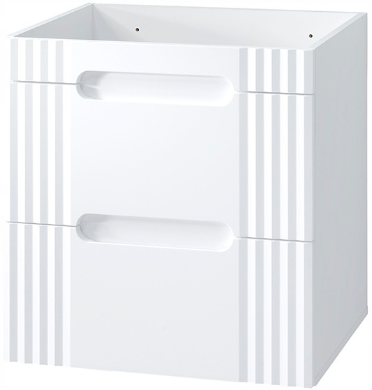 Szafka łazienkowa 60cm, szuflady, Meble łazienkowe FIJI Biały