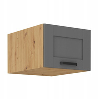 Szafka kuchenna górna LUNA 50 NAGU-36 1F DUST GREY / DĄB ARTISAN