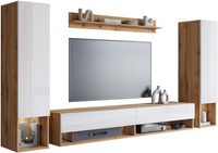 dąb wotan || biały połysk