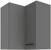 Szafka kuchenna górna narożna NESSA 60x60 GN-72 2F (90°) ANTRACYT