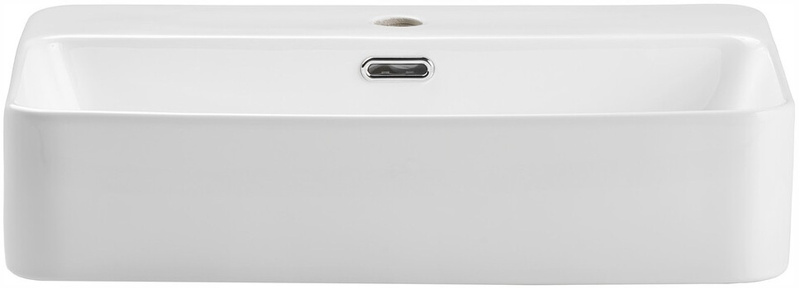 Zestaw mebli 80cm blat, słupek, Meble łazienkowe TALIA Dąb Casella/Czarny