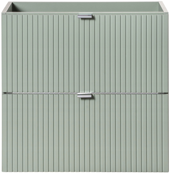 Szafka pod umywalkę 60cm szuflady, Meble łazienkowe LINE REED GREEN Zielony