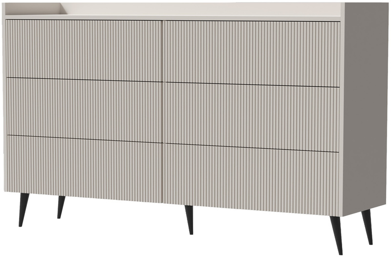 Komoda ADEMO 3 150cm, Meble pokojowe Orzech