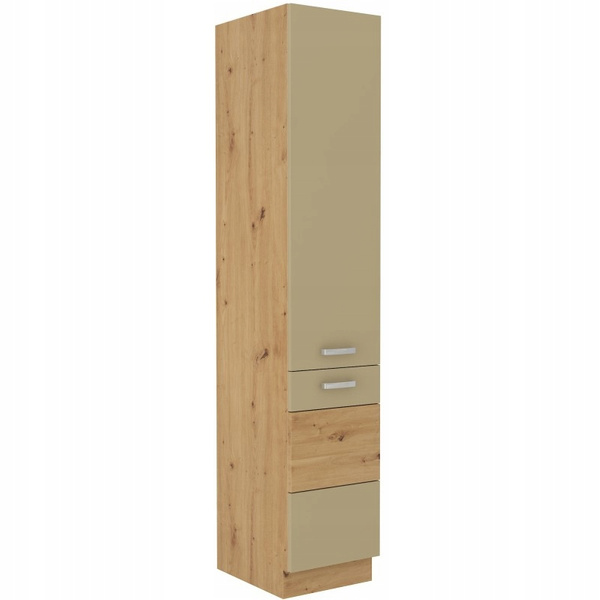 Szafka kuchenna ARTISAN 40 DK-210 2F CAPPUCCINO POŁYSK / DĄB ARTISAN