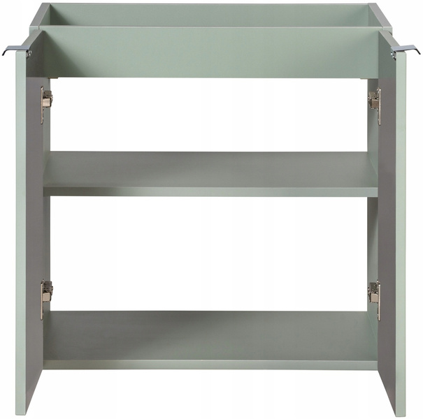 Szafka pod umywalkę 60cm, 2 drzwi, Meble łazienkowe LINE REED GREEN Zielony