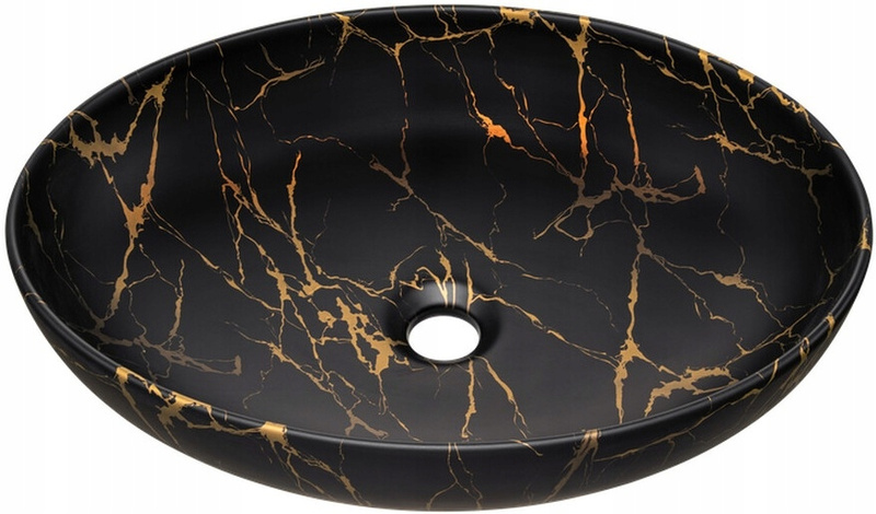 Zestaw meblowy 70cm, Meble łazienkowe LUXOR Dąb Olejowany / Czarny