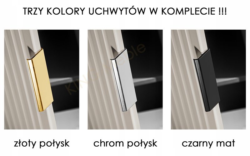 Zestaw szafka z blatem 80cm + słupek 35cm, Meble ADEL CASHMERE / DĄB WOTAN