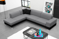 Narożnik z funkcją spania DARCO 285 cm, Rozkładany, Pojemnik, Rogówka