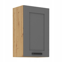 Szafka kuchenna górna LUNA 40 G-72 1F DUST GREY / DĄB ARTISAN