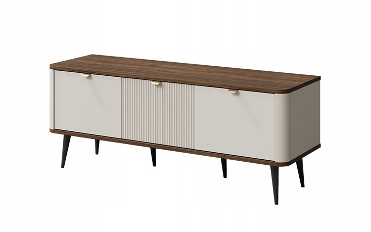 Szafka RTV MARLY 14 130cm, Meble Pokojowe MARLY, KASZMIR / ORZECH