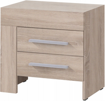 Szafka nocna CEZAR 21L, Stolik nocny 50cm, Dąb Sonoma