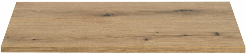 Zestaw meblowy 60cm z blatem, umywalka, Meble łazienkowe NOVA Biały / Dąb