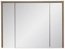 Szafka z lustrem 100cm, Meble łazienkowe HAMPTON Dąb Huton