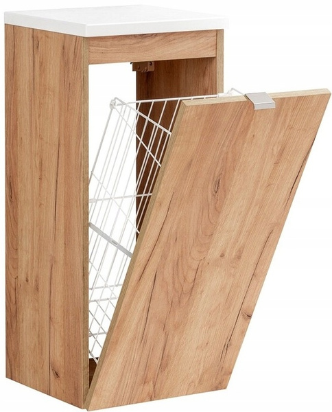 Szafka łazienkowa dolna 35cm, Meble łazienkowe CAPRI 811 Dąb Craft Złoty