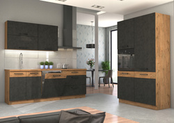 Meble kuchenne VIGO MATERA / DĄB LANCELOT zestaw