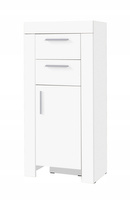 Komoda CEZAR 8, Komoda 60cm, Komoda wysoka, Meble do Salonu CEZAR, Biała