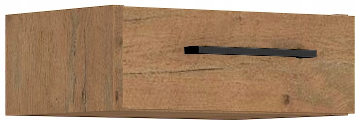 Meble kuchenne VIGO BIAŁY POŁYSK / DĄB LANCELOT zestaw 270cm
