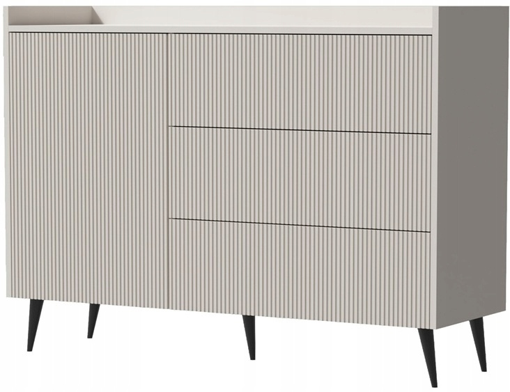 Komoda ADEMO 4 126cm, Meble pokojowe Kaszmir