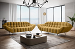 Nowoczesna Sofa GAPPA 2 200 cm, Wysokoelastyczna Pianka, Sprężyny