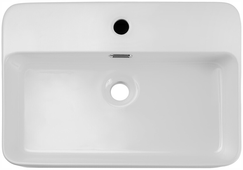 Zestaw mebli 80cm blat, słupek, Meble łazienkowe TALIA Dąb Casella/Czarny