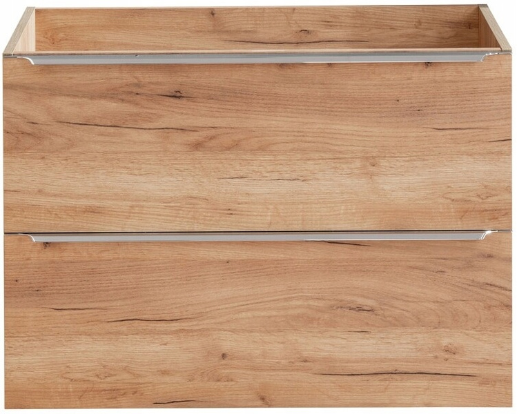 Szafka łazienkowa pod umywalkę 80cm, Meble łazienkowe CAPRI Dąb Craft Złoty