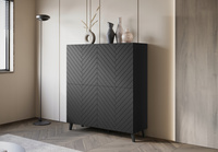 czarny grafit jodełka