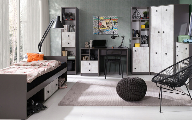 Półka wisząca TOMMY 15, Półka 130cm, Meble Młodzieżowe TOMMY