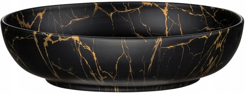 Zestaw mebli 120cm, blat umywalki Meble łazienkowe TALIA Dąb Casella/Czarny