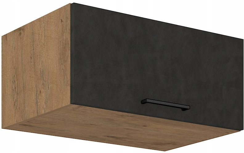 Szafka kuchenna górna VIGO 80 NAGU-36 1F DARK WOOD / DĄB LANCELOT