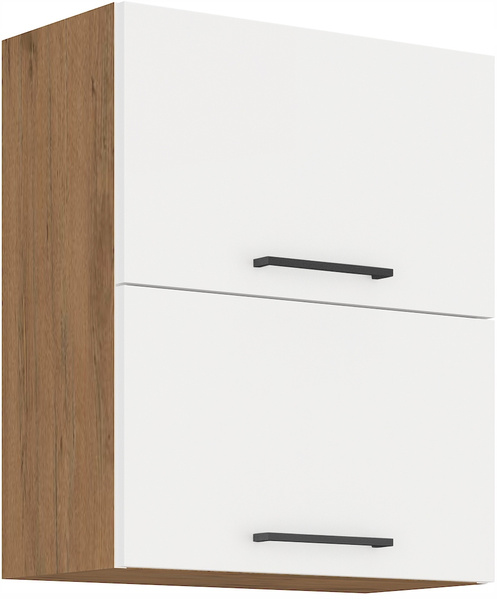Szafka kuchenna górna VIGO 60 GU-72 2F DARK WOOD / DĄB LANCELOT