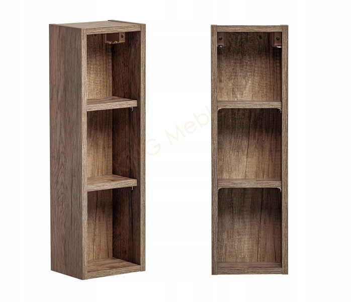 Meble łazienkowe SANTA FE TAUPE 100, Umywalka, Szafka z Lustrem, LED