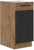 Szafka kuchenna dolna VIGO 40 D 1F BB DARK WOOD / DĄB LANCELOT