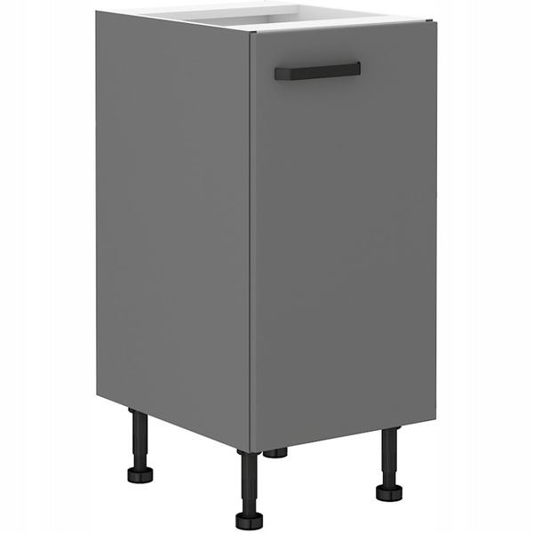 Meble kuchenne AVA + NESSA DĄB ARTISAN/ANTRACYT zestaw kuchnia szafki 260cm