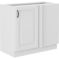 Szafka kuchenna dolna narożna STILO 105 ND 1F BB BIAŁY MAT