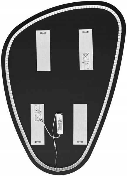 Lustro łazienkowe LED bez ramy, Meble łazienkowe IMPALA