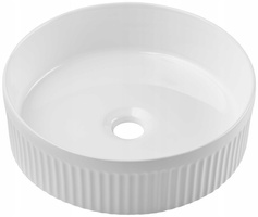 Umywalka nablatowa BEYOND 2 36cm Biały Połysk