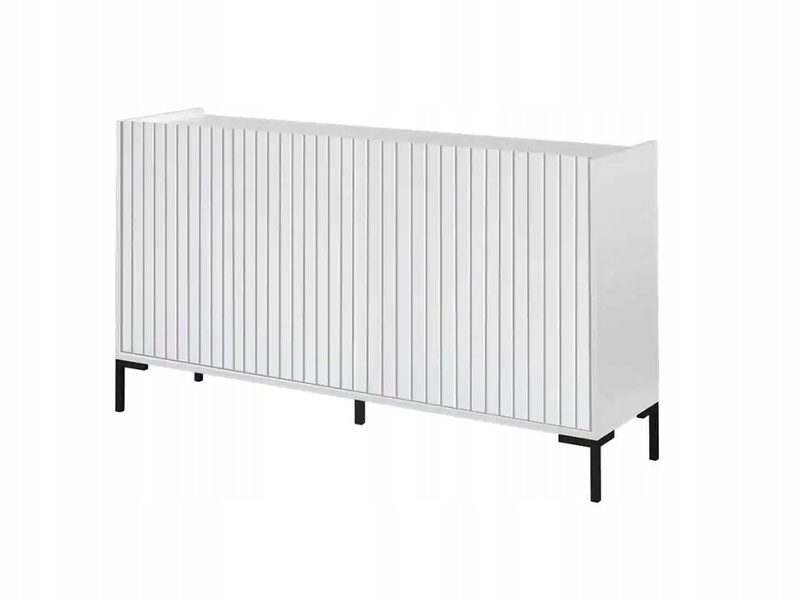 Komoda LANDO 2, Komoda 150cm, Meble do Salonu LANDO, Czarna