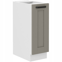 Szafka kuchenna dolna LUNA 30 D CARGO BB CLAY GREY / BIAŁY MAT