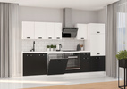 Front do zmywarki OMEGA ZM 570 x 596 BIAŁY/CZARNY