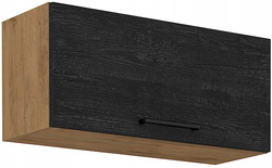 Szafka kuchenna górna VIGO 80 GU-36 1F DARK WOOD / DĄB LANCELOT