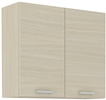 Meble Kuchenne CHAMONIX 280 cm, DĄB FERRARA, LEGNO CIEMNE