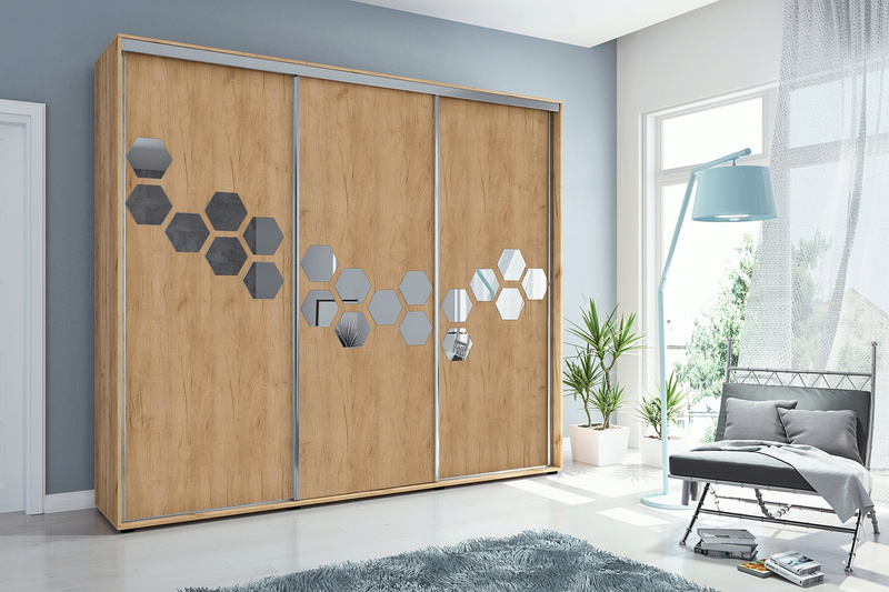 Szafa przesuwna A23 278 / 215 / 62 różne kolory i rozmiary