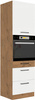 Szafka kuchenna VIGO 60 DPS-210 3S 1F DARK WOOD / DĄB LANCELOT