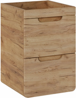 Szafka pod umywalkę 823 40cm, Meble łazienkowe ARUBA Dąb Craft Złoty