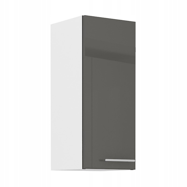 Szafka kuchenna górna LARA 30 G-72 1F BIAŁY/BIAŁY POŁYSK