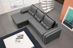 Narożnik z funkcją spania VIPER 283 cm, Rozkładany, Pojemnik, Rogówka