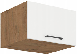 Szafka kuchenna górna VIGO 60 NAGU-36 1F BIAŁY POŁYSK / DĄB LANCELOT