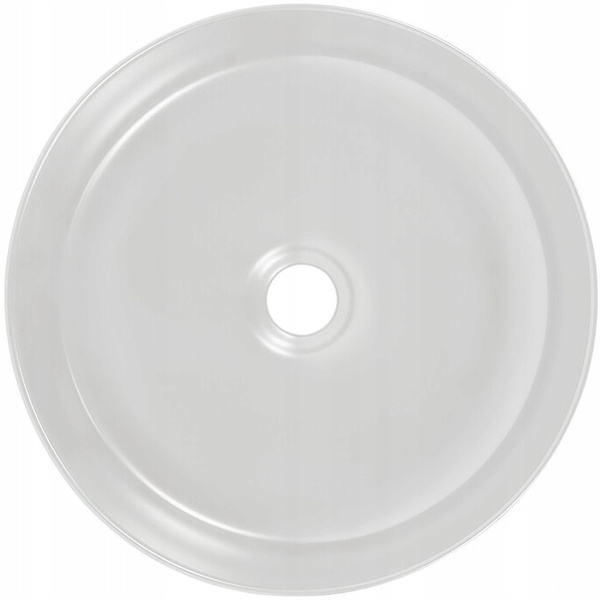 Umywalka nablatowa SIMPLE 36cm Biały Mat / Czarny Mat