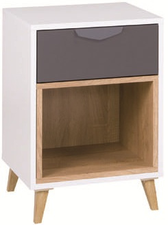 Szafka nocna JOKER 11, Stolik nocny 41cm, Meble Młodzieżowe JOKER